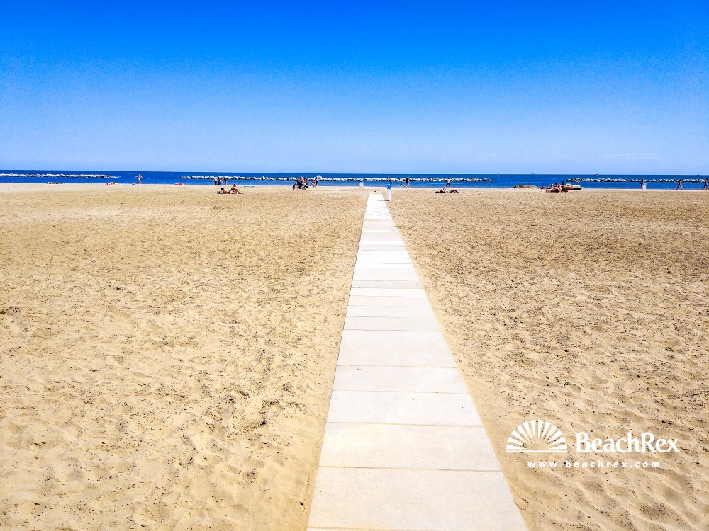 Italia - EmiliaRomagna -  Viserba - Spiaggia Viserba