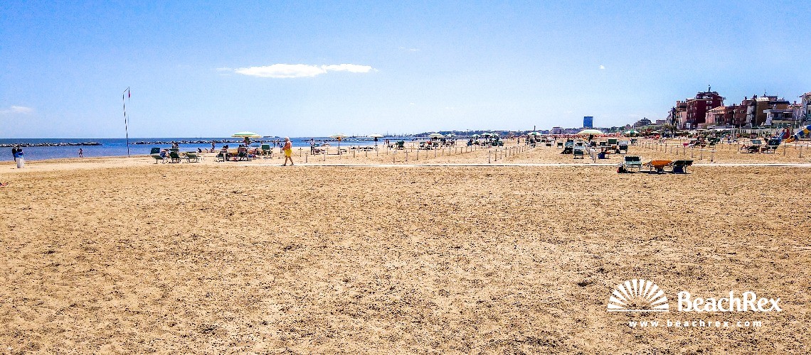 Italia - EmiliaRomagna -  Viserba - Spiaggia Viserba