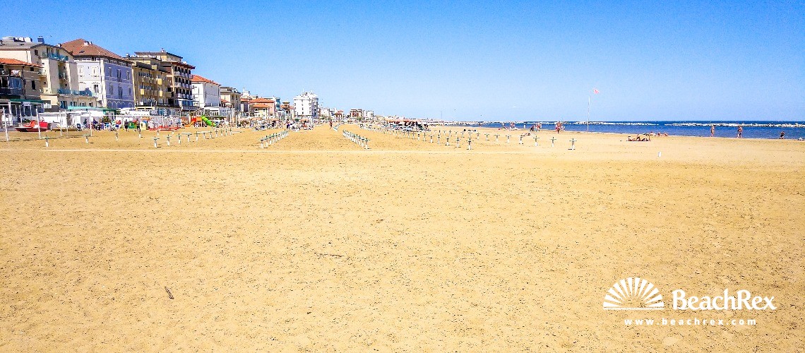 Italia - EmiliaRomagna -  Viserba - Spiaggia Viserba