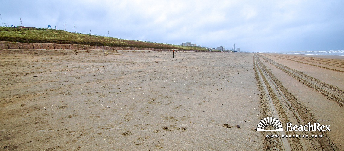 Niederlande - NoordHolland -  Zandvoort - Strand Zandvoort aan Zee Noord