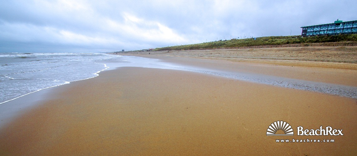 Niederlande - NoordHolland -  Zandvoort - Strand Zandvoort aan Zee Noord