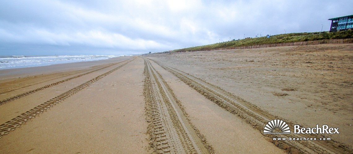 Niederlande - NoordHolland -  Zandvoort - Strand Zandvoort aan Zee Noord