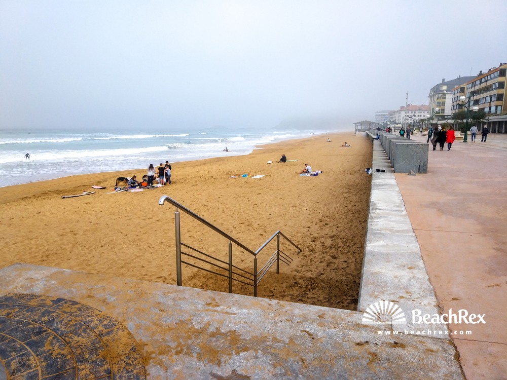 Spain - País Vasco -  Zarautz - Playa De Zarautz
