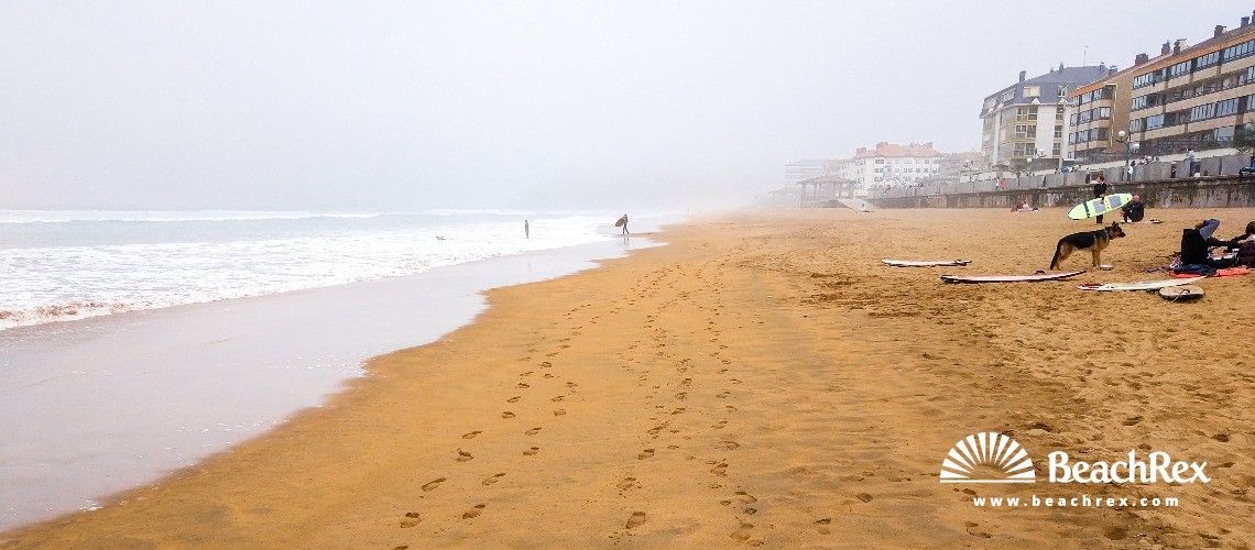 Spain - País Vasco -  Zarautz - Playa De Zarautz